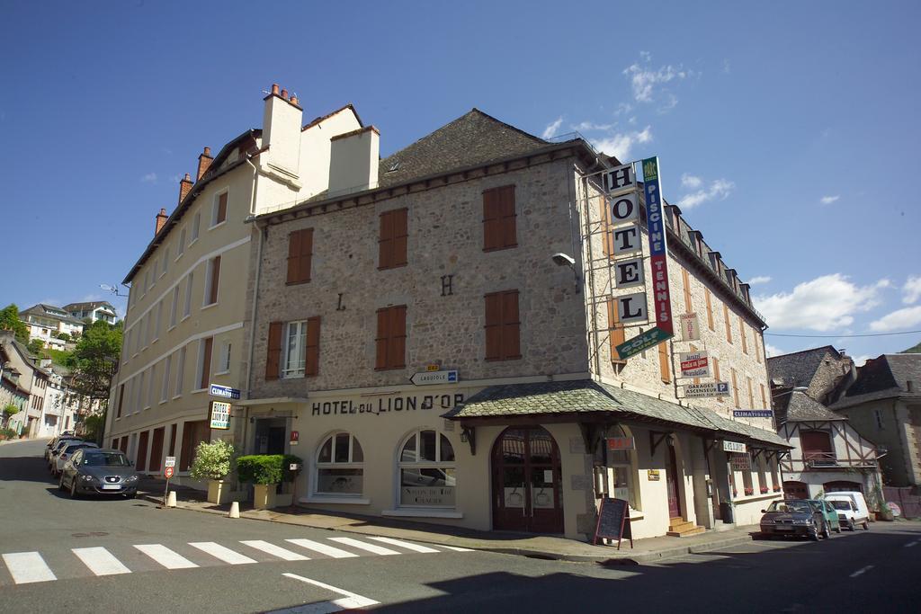 Hotel Du Lion D'Or Entraygues-sur-Truyère Exterior foto